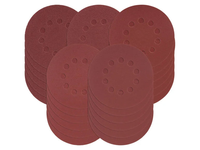 PARKSIDE® Set de feuilles abrasives, pour meuleuses excentriques